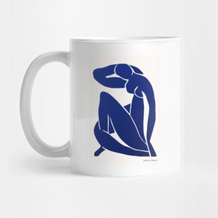 peinture bleue Mug
